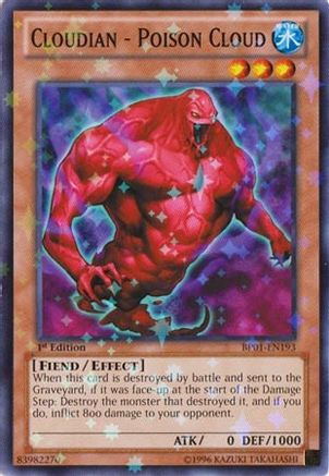 Cloudian - Poison Cloud (Starfoil) (BP01-EN193) - Battle Pack: Epic Dawn Unlimited