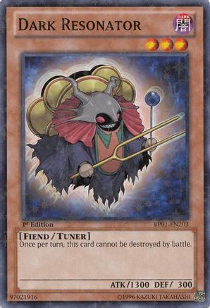 Dark Resonator (Starfoil) (BP01-EN203) - Battle Pack: Epic Dawn Unlimited