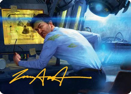 Bruce Banner Art Card (Gold-Stamped Signature) (AAMSH-004) - Art Series: Marvel Super Heroes