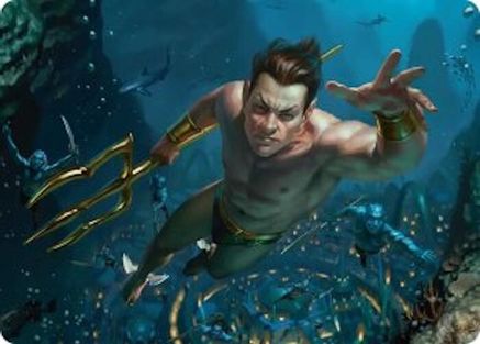 Namor the Sub-Mariner Art Card (AAMSH-006) - Art Series: Marvel Super Heroes