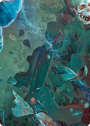 Thanos, the Mad Titan Art Card (6/9) (AAMSH-006) - Art Series: Marvel Super Heroes