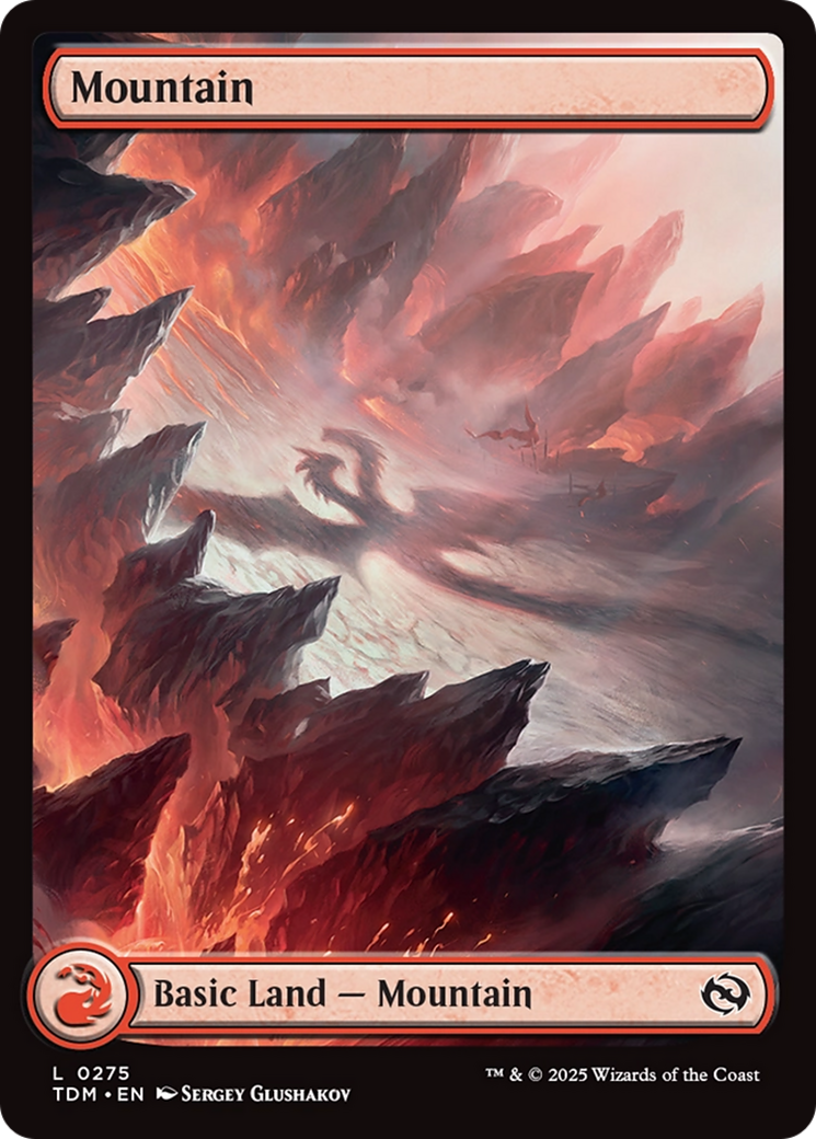 Mountain (0275) [Tarkir: Dragonstorm] | The CG Realm