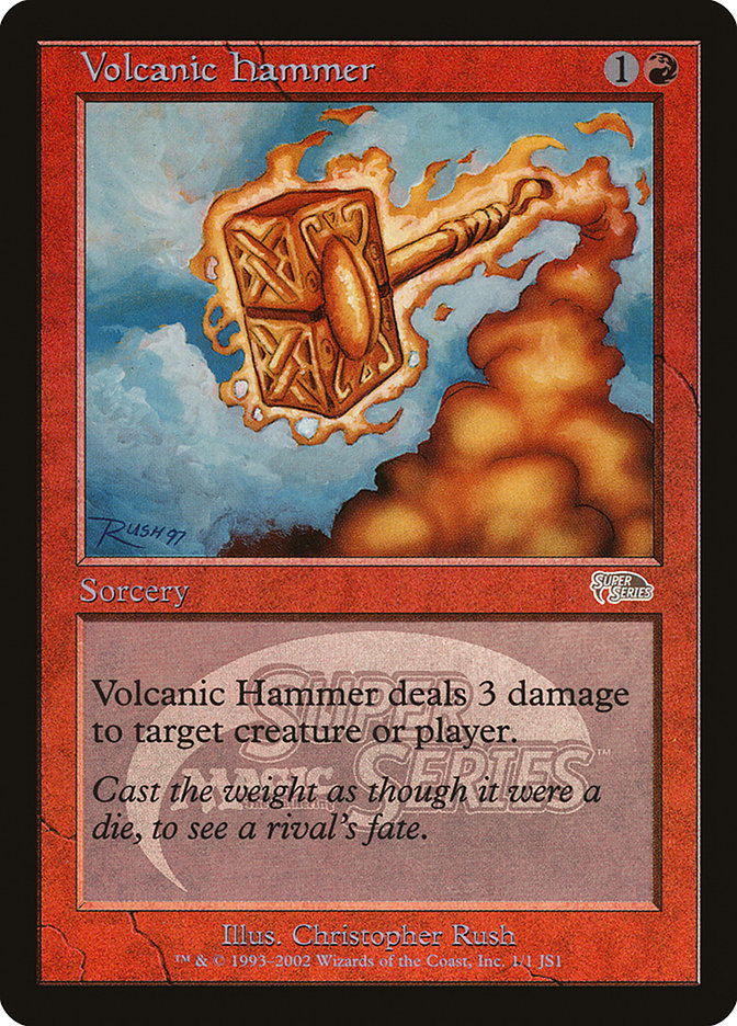 Volcanic Hammer [Junior Super Series] | The CG Realm