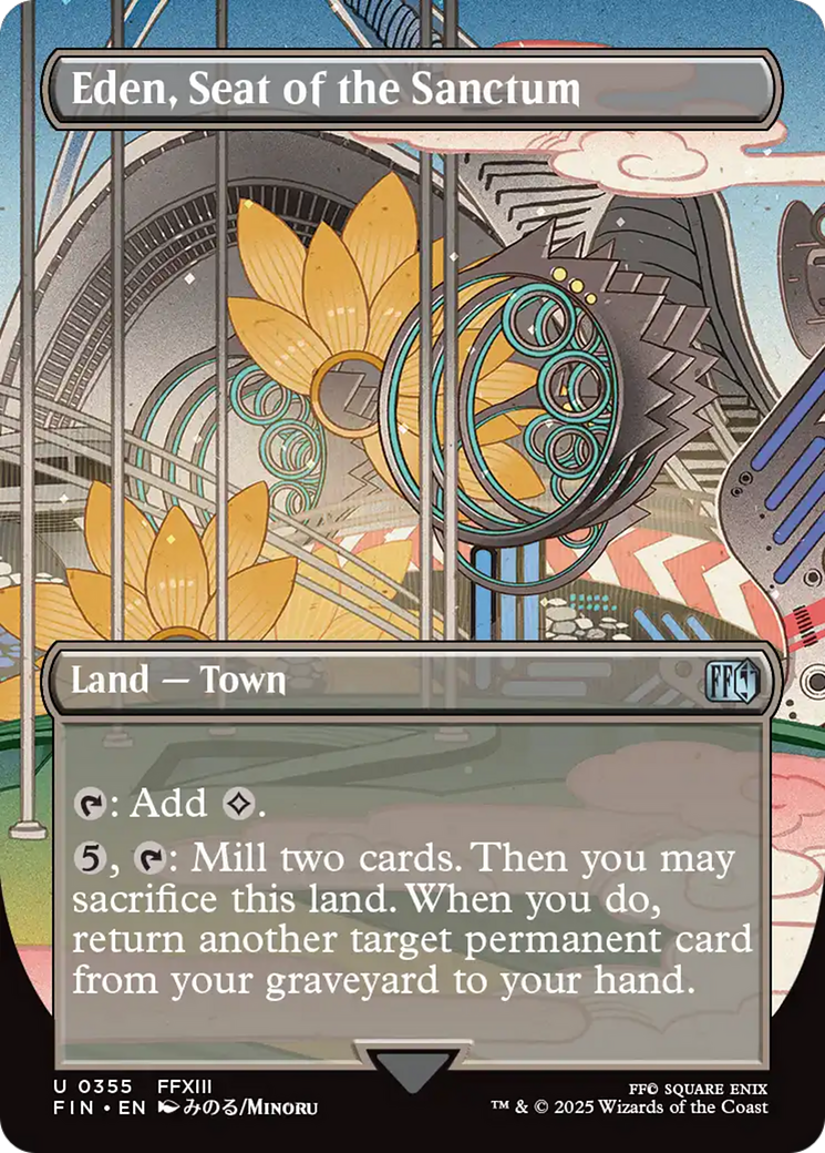Eden, Seat of the Sanctum (Borderless) [FINAL FANTASY] | The CG Realm