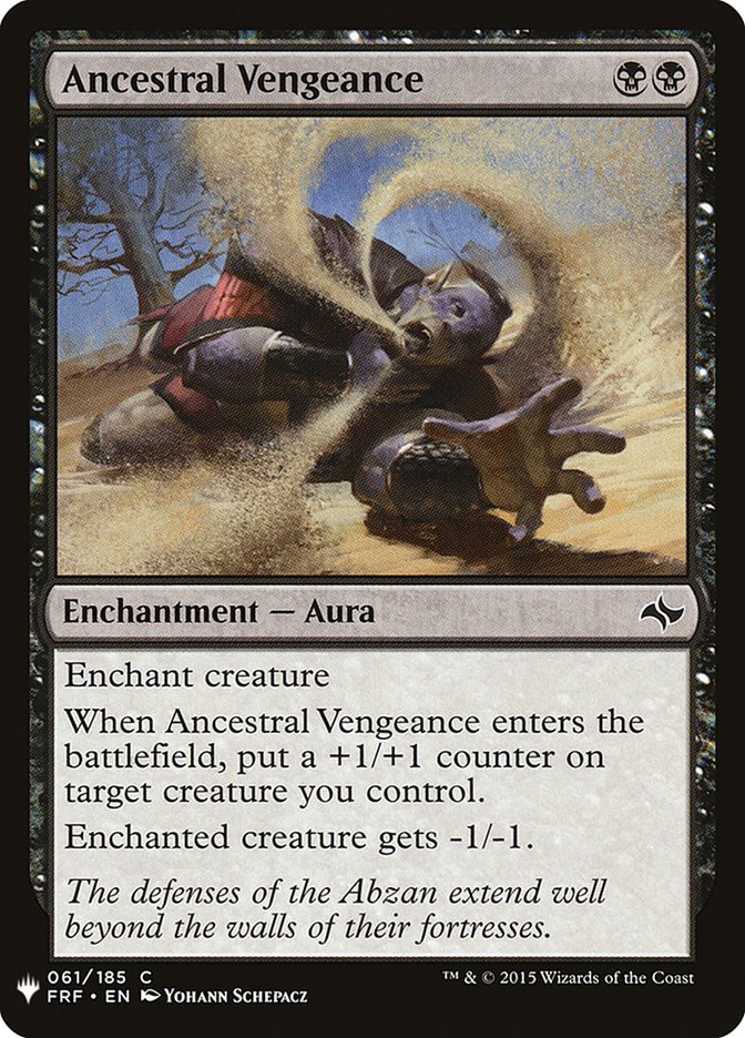 Ancestral Vengeance [Mystery Booster] | The CG Realm