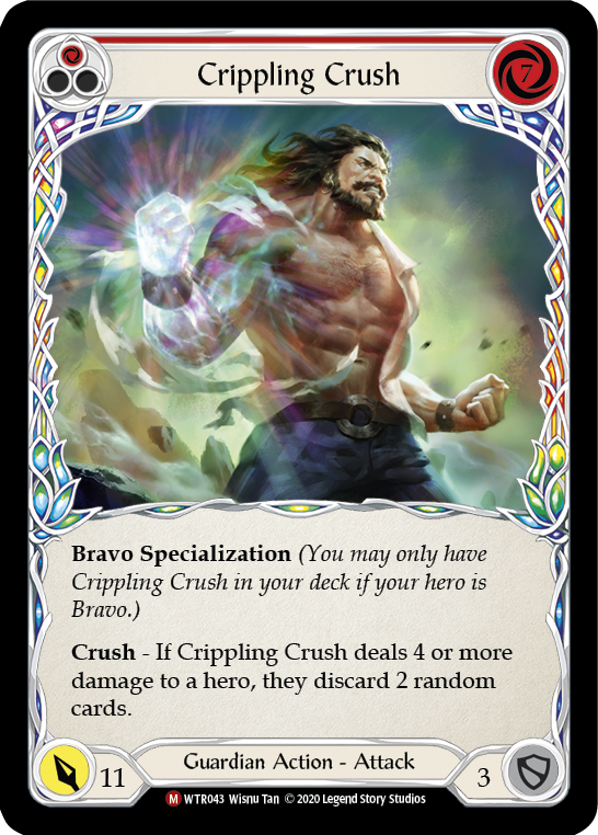 Crippling Crush [U-WTR043] (Welcome to Rathe Unlimited)  Unlimited Normal | The CG Realm