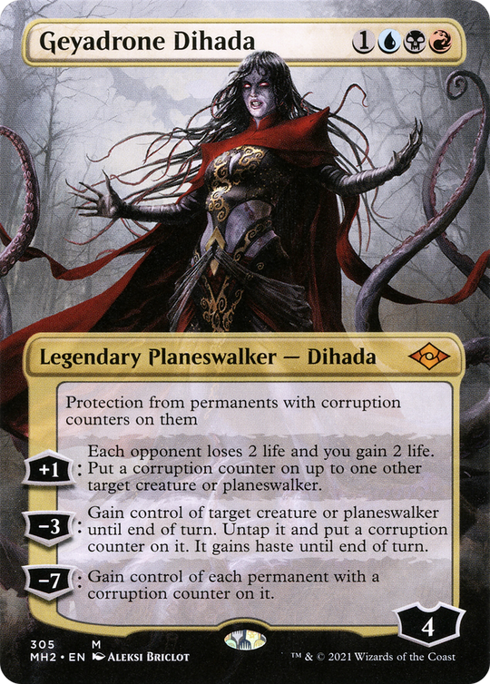 Geyadrone Dihada (Borderless) (MH2-305) - Modern Horizons 2