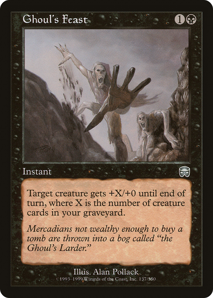 Ghoul's Feast (MMQ-137) - Mercadian Masques