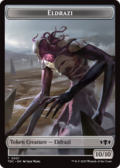 Eldrazi // Citizen Double-Sided Token [Tarkir: Dragonstorm Commander Tokens] | The CG Realm