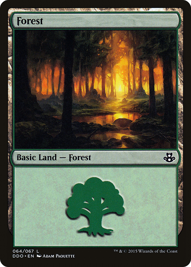 Forest (064) (DDO-064) - Duel Decks: Elspeth vs. Kiora