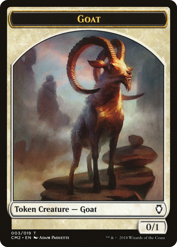 Goat Token (CM2-003) - Commander Anthology Volume II Tokens