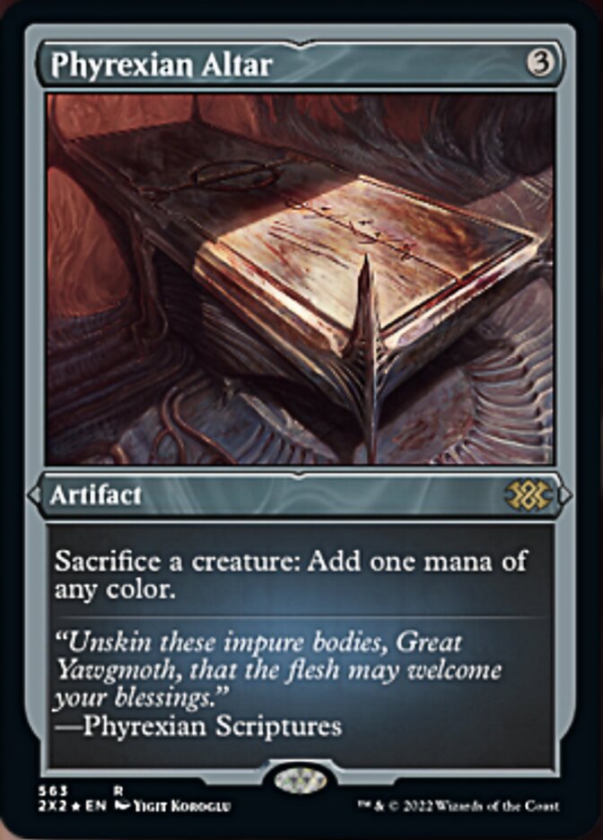 Phyrexian Altar (Foil Etched) [Double Masters 2022] | The CG Realm