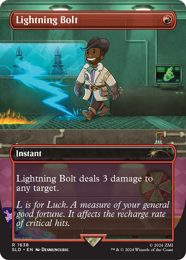 Lightning Bolt (1638) (Rainbow Foil) [Secret Lair Drop Series] | The CG Realm