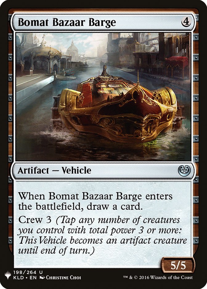 Bomat Bazaar Barge [Mystery Booster] | The CG Realm