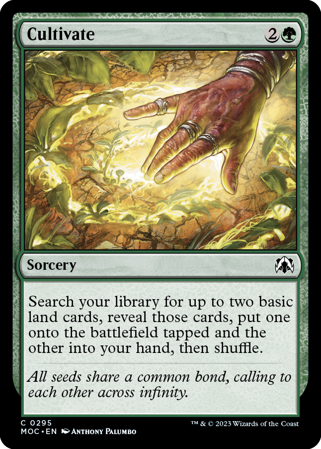 Cultivate [March of the Machine Commander] | The CG Realm