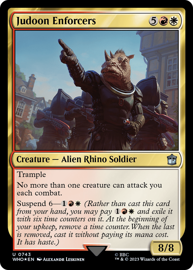 Judoon Enforcers (Surge Foil) [Doctor Who] | The CG Realm