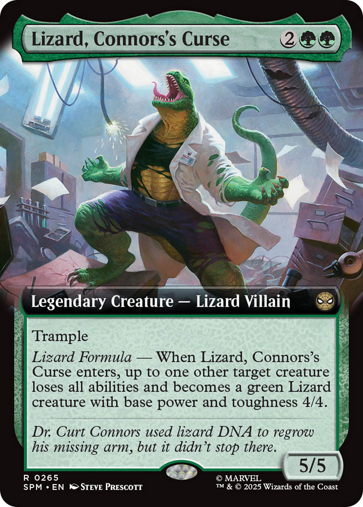 Lizard, Connors's Curse (Extended Art) [Marvel's Spider-Man] | The CG Realm