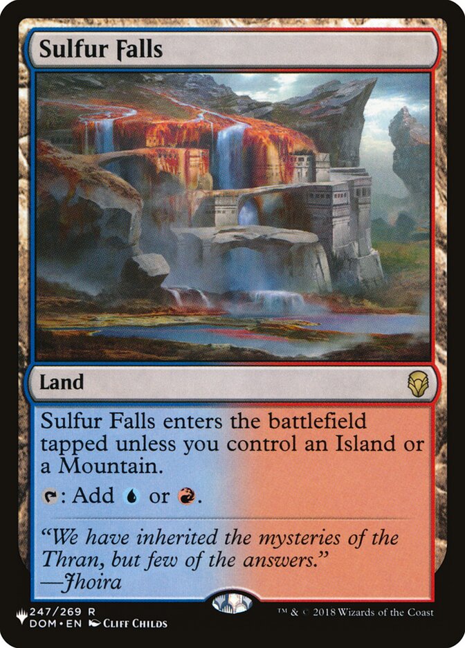 Sulfur Falls [Secret Lair: Heads I Win, Tails You Lose] | The CG Realm