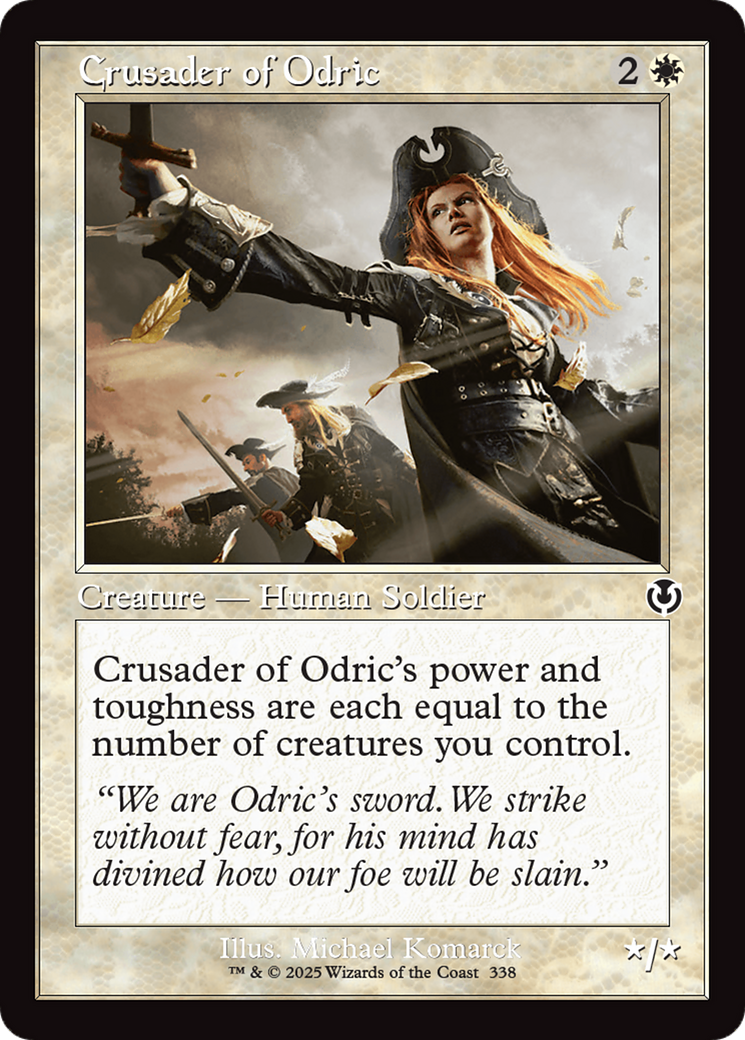 Crusader of Odric (Retro Frame) [Innistrad Remastered] | The CG Realm