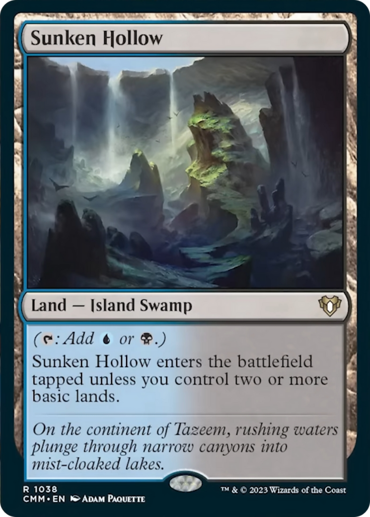 Sunken Hollow [Commander Masters] | The CG Realm