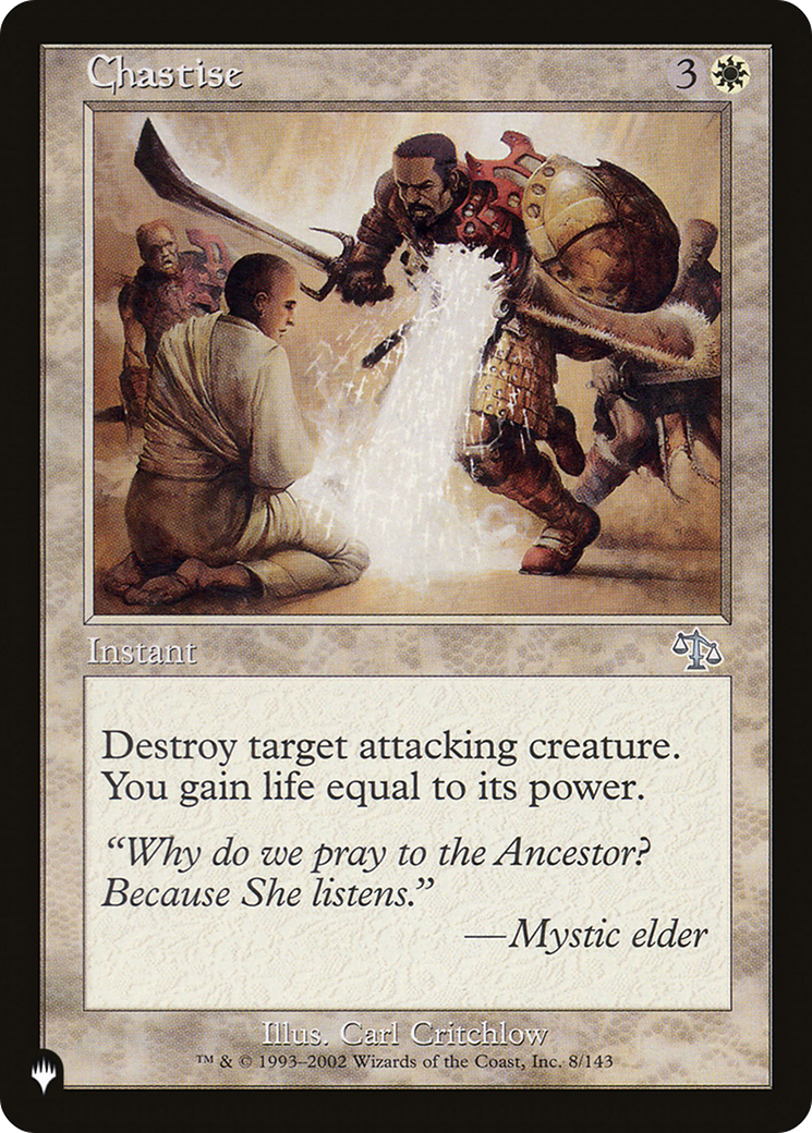 Chastise [The List] | The CG Realm