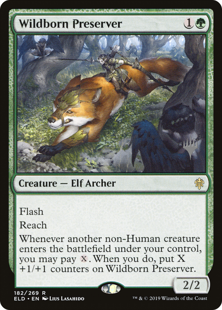 Wildborn Preserver (PPELD-182) - Throne of Eldraine Promos