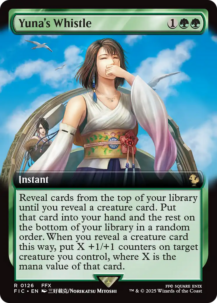 Yuna's Whistle (Extended Art) [FINAL FANTASY Commander] | The CG Realm