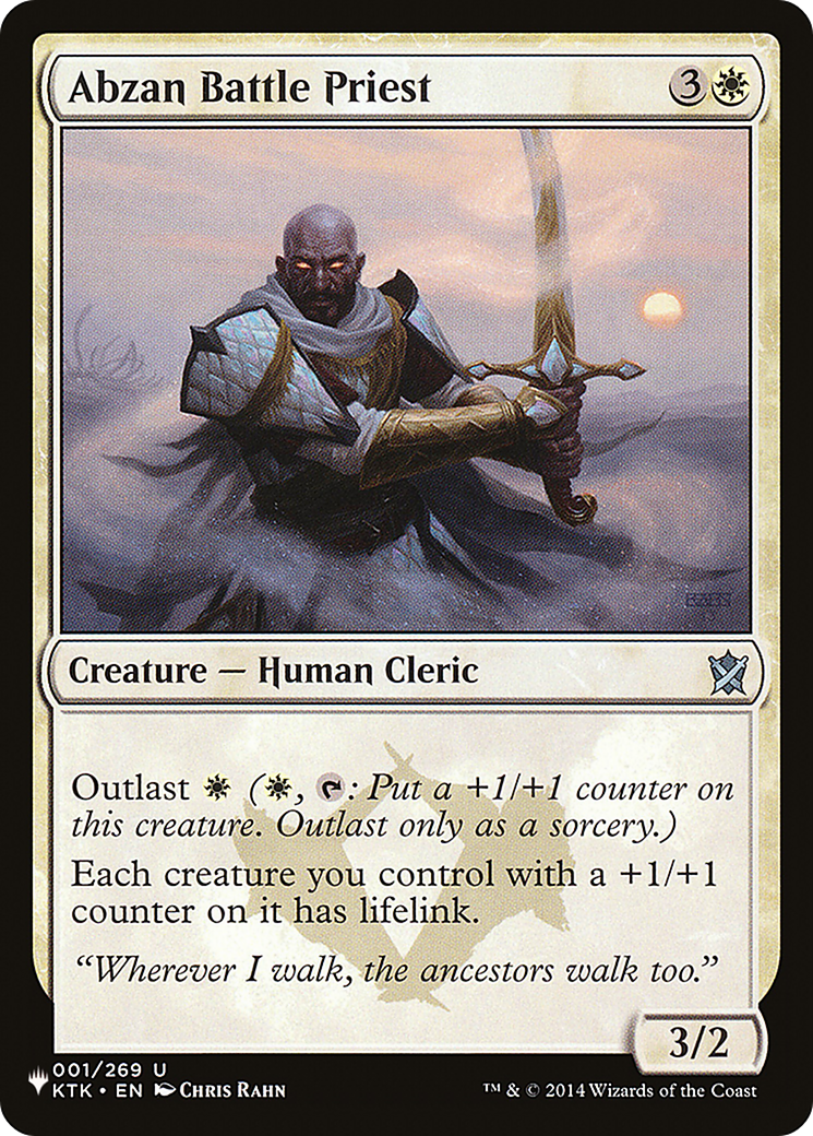 Abzan Battle Priest [The List] | The CG Realm
