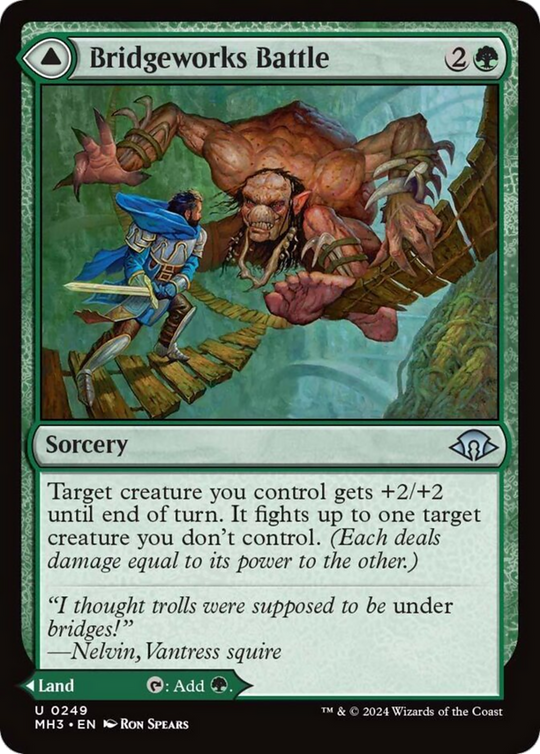 Bridgeworks Battle (MH3-249) - Modern Horizons 3