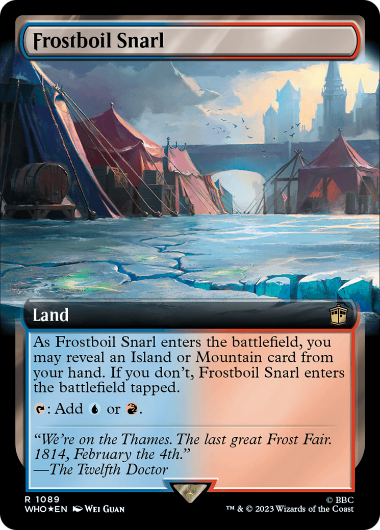 Frostboil Snarl (Extended Art) (Surge Foil) [Doctor Who] | The CG Realm
