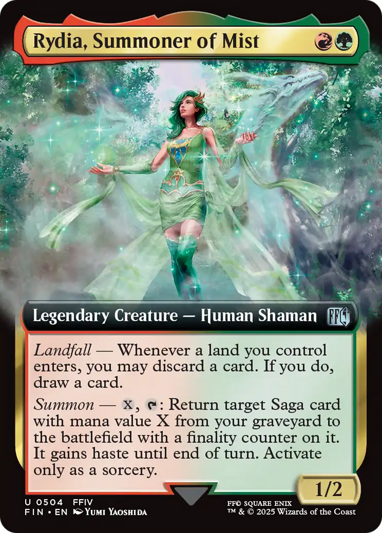 Rydia, Summoner of Mist (Extended Art) [FINAL FANTASY] | The CG Realm