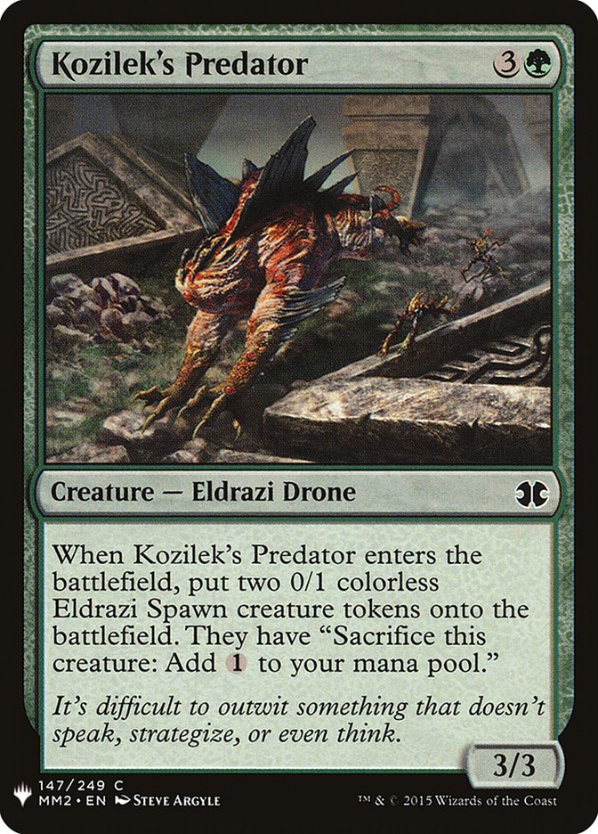 Kozilek's Predator [Mystery Booster] | The CG Realm