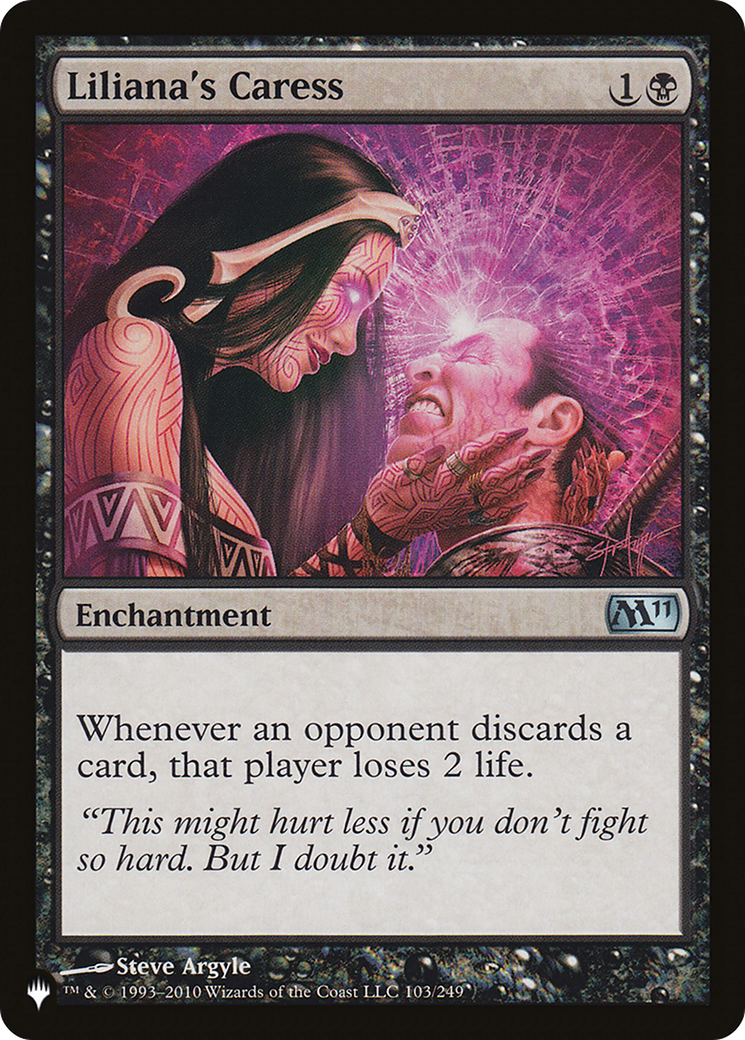 Liliana's Caress [The List] | The CG Realm