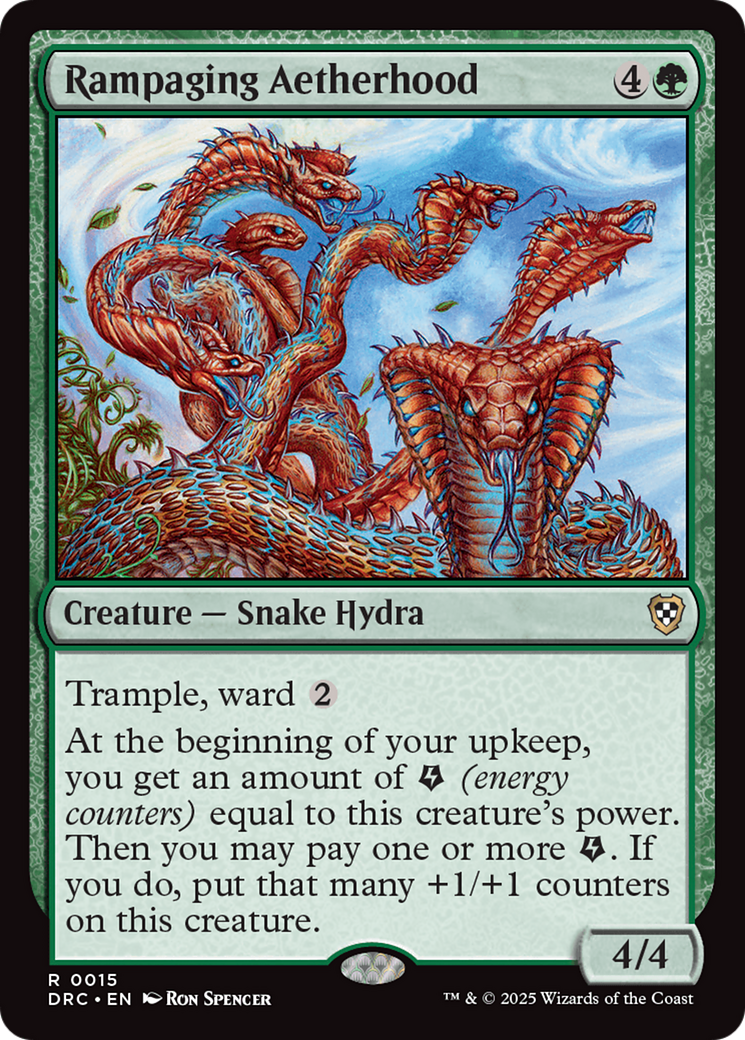 Rampaging Aetherhood [Aetherdrift Commander] | The CG Realm