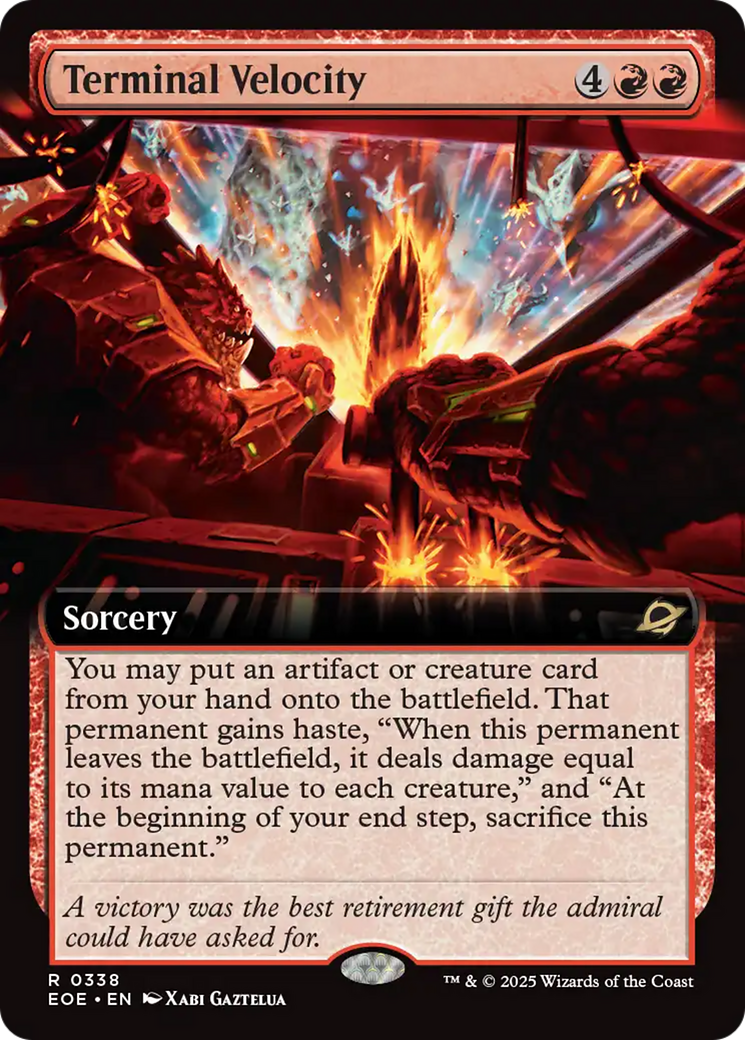 Terminal Velocity (Extended Art) [Edge of Eternities] | The CG Realm
