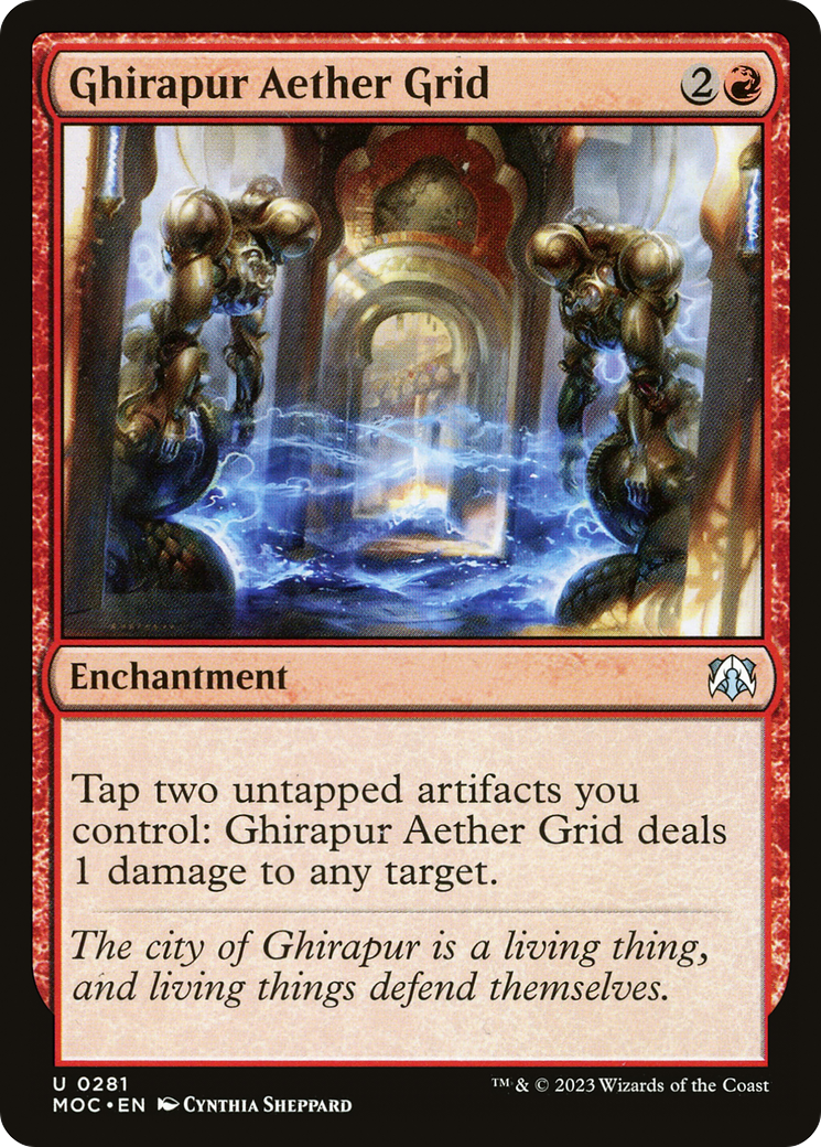 Ghirapur Aether Grid [March of the Machine Commander] | The CG Realm