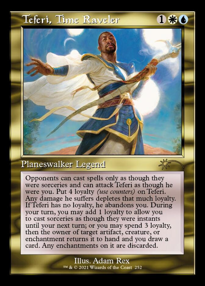 Teferi, Time Raveler (Retro) [Secret Lair Drop Series] | The CG Realm