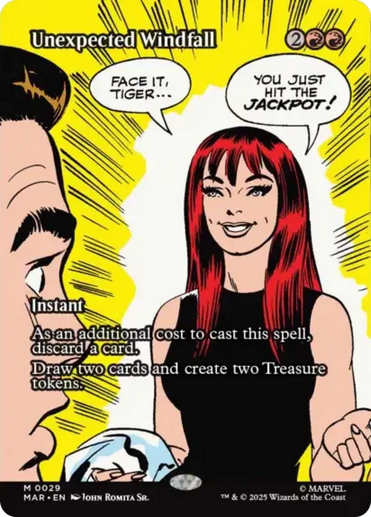 Unexpected Windfall (Borderless) [Marvel's Spider-Man: Eternal-Legal] | The CG Realm