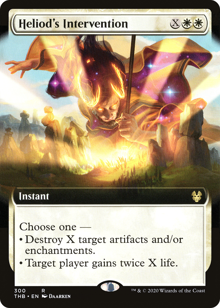 Heliod's Intervention (Extended Art) (THB-300) - Theros Beyond Death: (Extended Art)