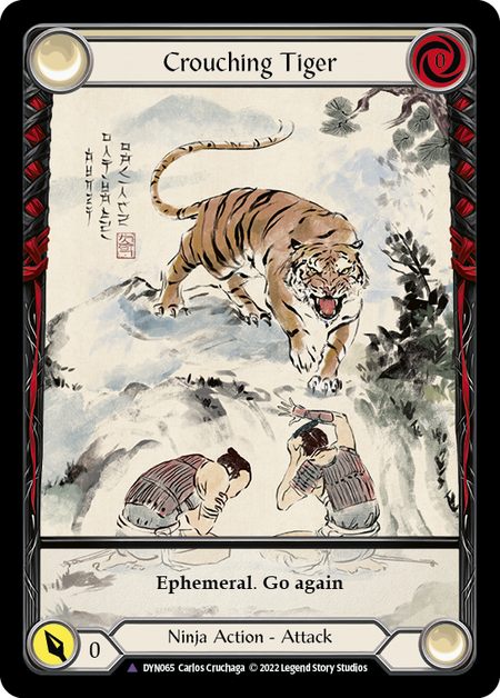 Crouching Tiger (Marvel) [DYN065] (Dynasty)  Cold Foil | The CG Realm