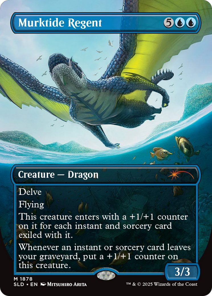 Murktide Regent (Rainbow Foil) [Secret Lair Drop Series] | The CG Realm