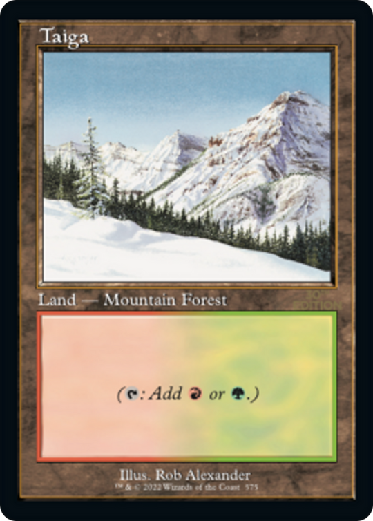 Taiga (Retro Frame) (30A-575) - 30th Anniversary Edition