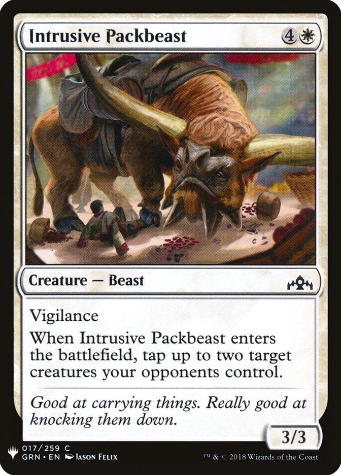 Intrusive Packbeast [Mystery Booster] | The CG Realm