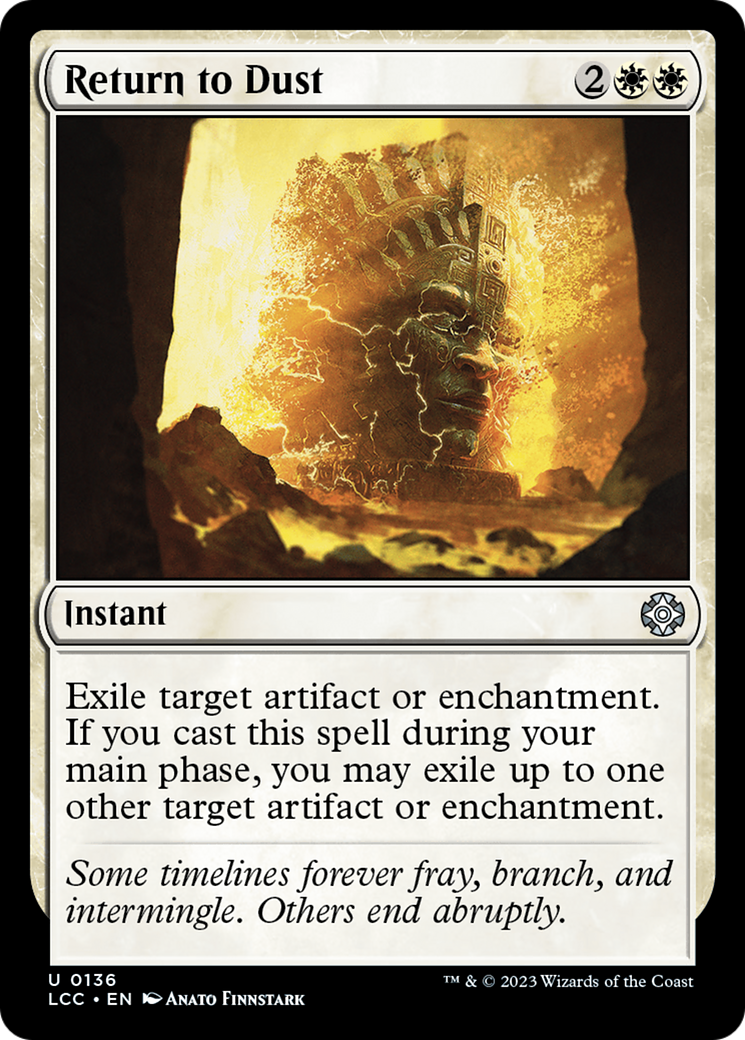 Return to Dust [The Lost Caverns of Ixalan Commander] | The CG Realm