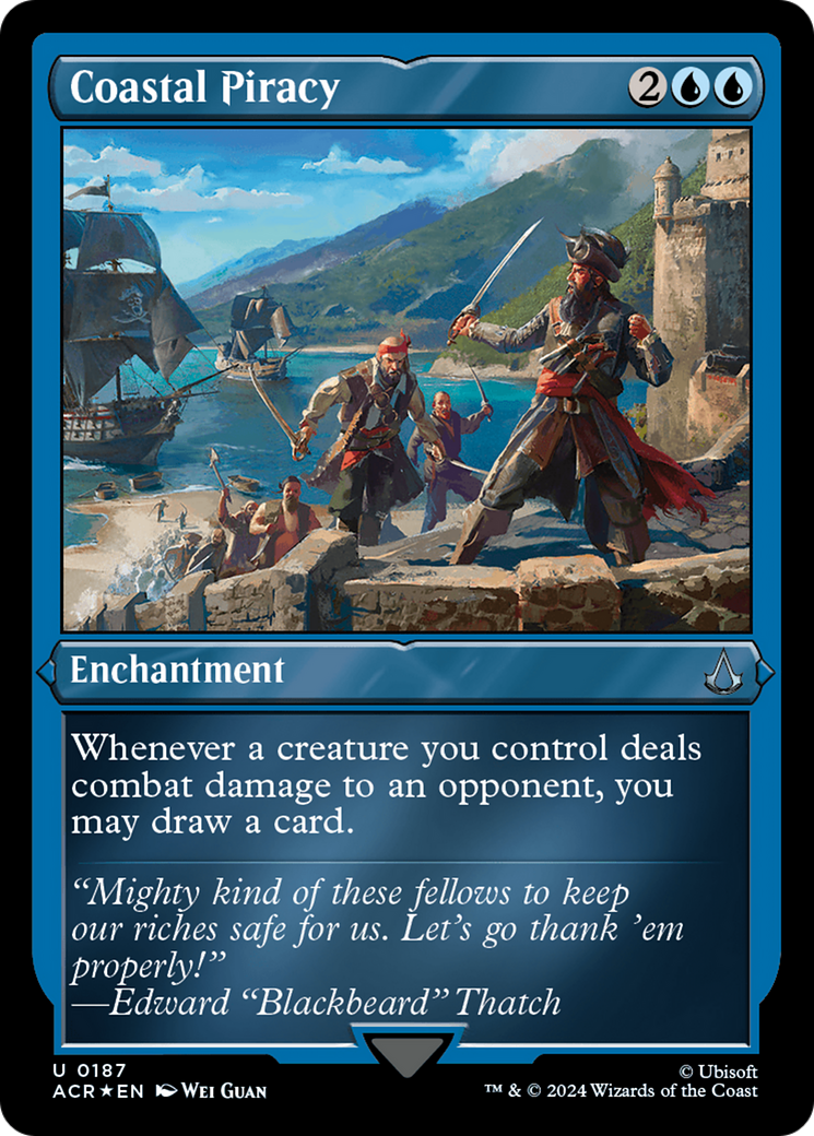 Coastal Piracy (Foil Etched) [Assassin's Creed] | The CG Realm