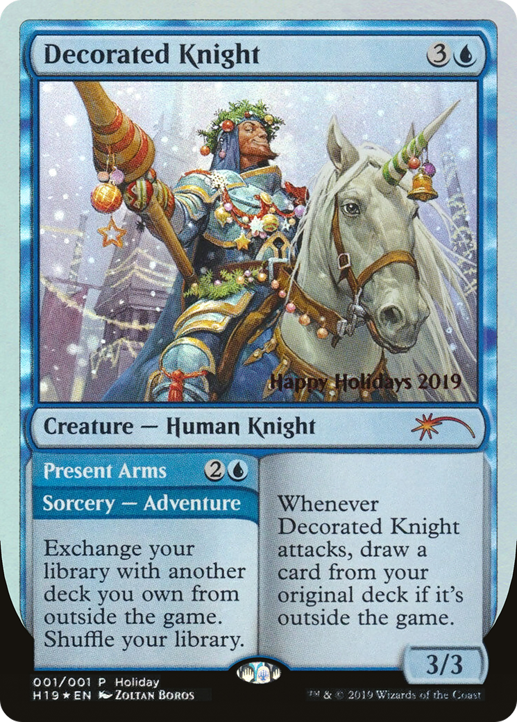 Decorated Knight (SPECIAL-001) - Happy Holidays Foil