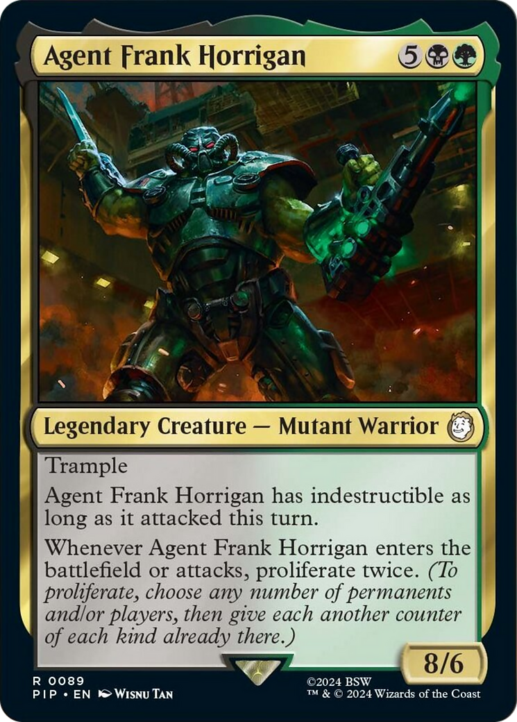 Agent Frank Horrigan [Fallout] | The CG Realm