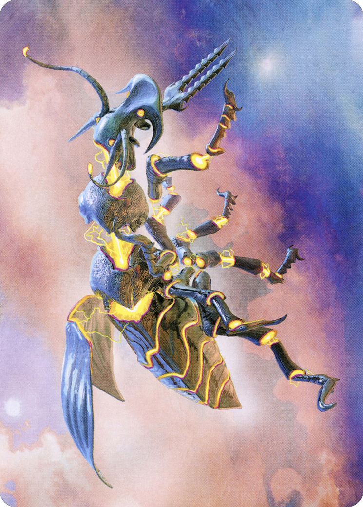 Zabaz, the Glimmerwasp Art Card [Modern Horizons 2 Art Series] | The CG Realm