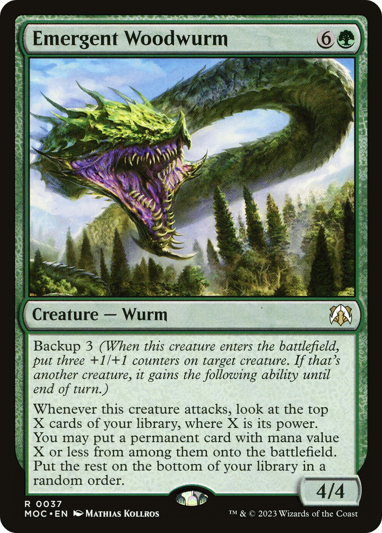 Emergent Woodwurm [March of the Machine Commander] | The CG Realm