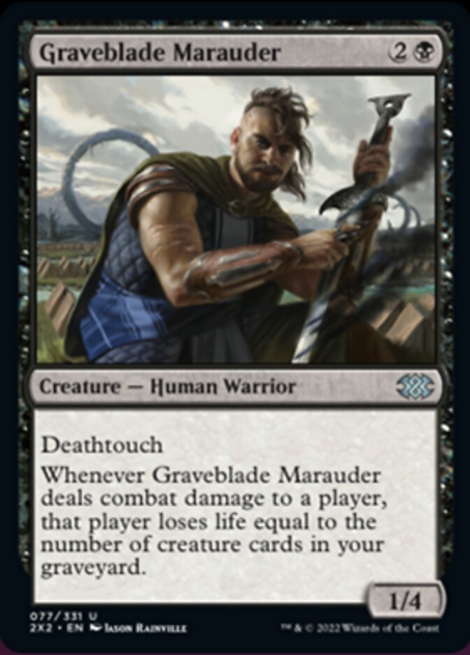 Graveblade Marauder [Double Masters 2022] | The CG Realm